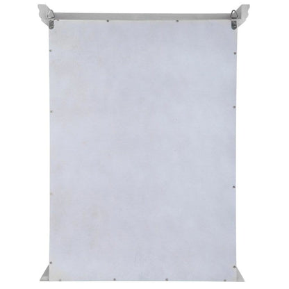 ALDO Cabinets & Storage>Curio Tuscan Country Style Handmade Hardwood White Finish Wall Curio Cabinet