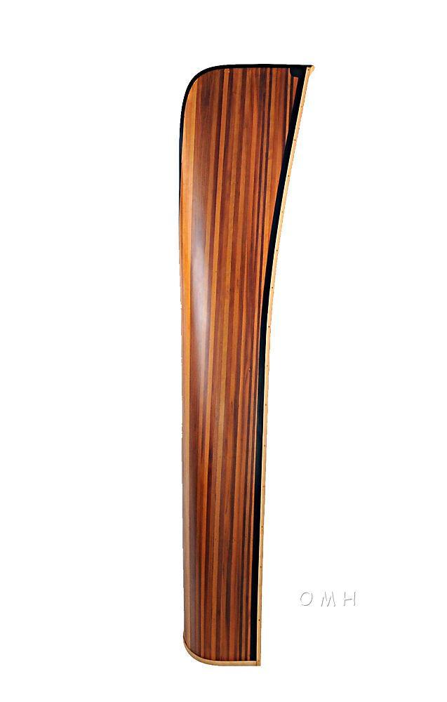 ALDO Cabinets & Storage L: 90 W: 31 H: 20.5 Inches / new / wood Canoe Bookshelf With Built 5 Shelves Wood Bookcase