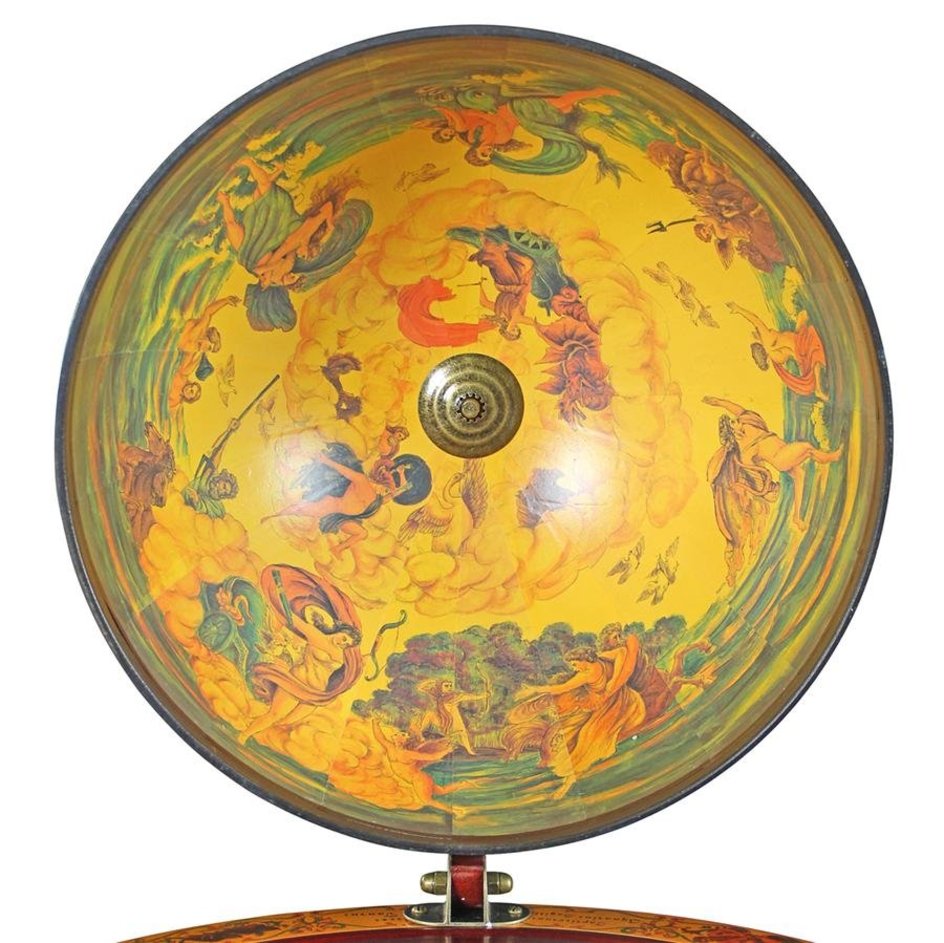 ALDO Cabinets & Storage > Wine & Liquor Cabinets 22"Wx22"Dx38.5"H / new / wood Italian Style Globe Bar Liquor Cabinet With Old World Charm