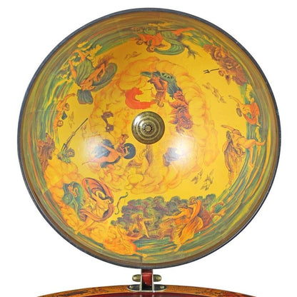 ALDO Cabinets & Storage > Wine & Liquor Cabinets 22"Wx22"Dx38.5"H / new / wood Italian Style Globe Bar Liquor Cabinet With Old World Charm
