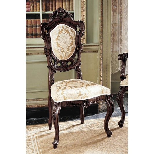 ALDO Chairs 24"Wx20"Dx47"H / NEW / wood French Rococo Solid Mahogany Dining Chairs