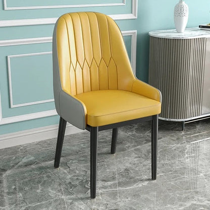 ALDO Chairs 3 Beautiful Modern Ergonomic Style Dining Chairs With Armrest