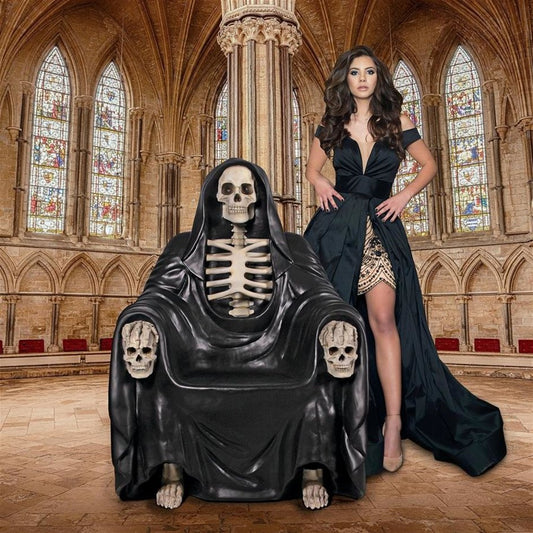ALDO Chairs > Arm Chairs Gothic Throne Chair Seat of Death Grim Reaper Darkness Holloween