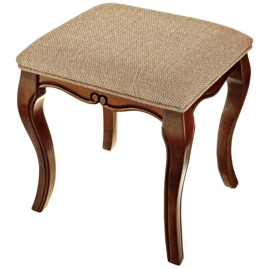 ALDO Chairs > Folding Chairs & Stools Lady Guinevere  Hand Carved Hardwood Vanity Stool