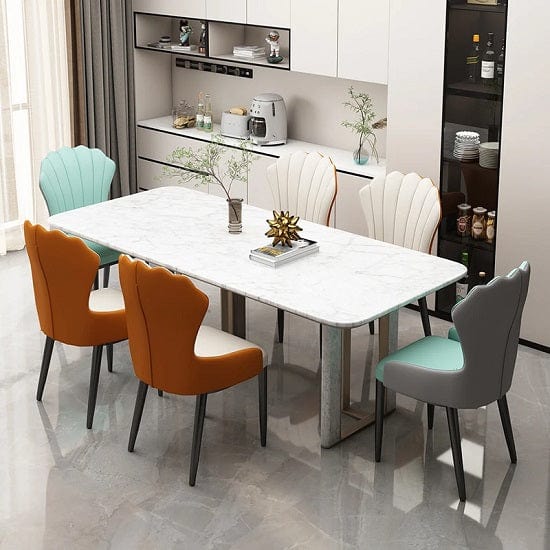 ALDO Chairs Modern Italian Ergonomic Style Custom Made Dining Chairs With Armrest By  De Jantar