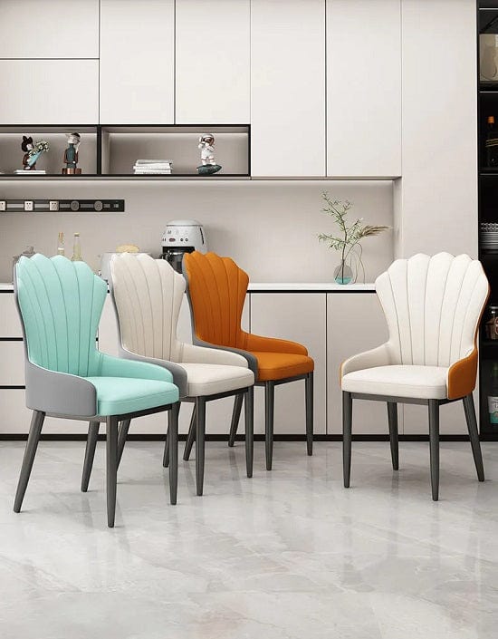 ALDO Chairs Modern Italian Ergonomic Style Custom Made Dining Chairs With Armrest By  De Jantar