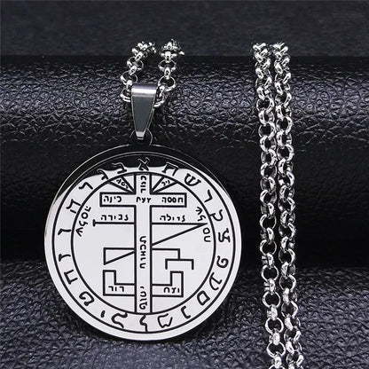 ALDO Clothing Accessories > Sunglasses King Solomon Seal Pendant Necklass Hexagram  Tree of Life Ten Sephiroth For Good Health,Fortune and Prosperity