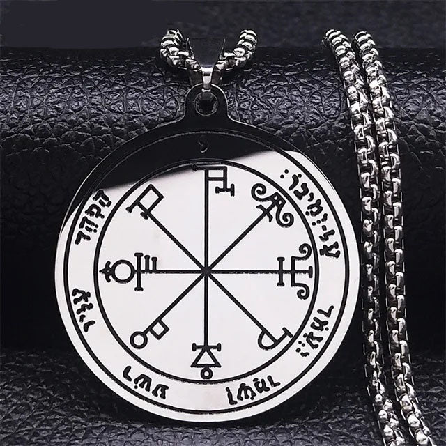 ALDO Clothing Accessories > Sunglasses King Solomon Secred Seals Amulet Pendant Third Pentacle of Saturn Four Angelic Blessings for Complete Protection Health and Sucsess in Your Life