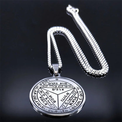 ALDO Clothing Accessories > Sunglasses King Solomon Seventh Pentacle of Saturn Secred Seals Amulet Pendant Open Best  Life Opportunity for You