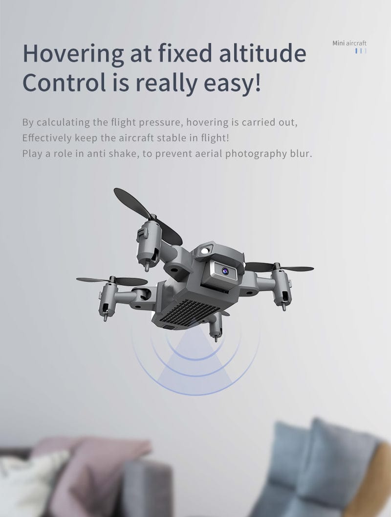 ALDO Creative Arts Collectibles Scale Model 10*10*3cm (extended) 7.5*6*3cm (folded) / NEW / ABC Quadcopter Professional Drone KY905 4K HD Camera, GPS WIFI FPV Vision Foldable RC  Aircraft