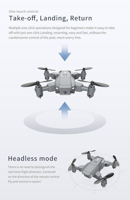 ALDO Creative Arts Collectibles Scale Model 10*10*3cm (extended) 7.5*6*3cm (folded) / NEW / ABC Quadcopter Professional Drone KY905 4K HD Camera, GPS WIFI FPV Vision Foldable RC  Aircraft