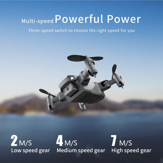 ALDO Creative Arts Collectibles Scale Model 10*10*3cm (extended) 7.5*6*3cm (folded) / NEW / ABC Quadcopter Professional Drone KY905 4K HD Camera, GPS WIFI FPV Vision Foldable RC  Aircraft