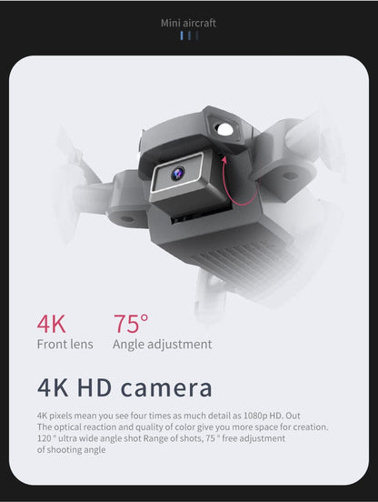 ALDO Creative Arts Collectibles Scale Model 10*10*3cm (extended) 7.5*6*3cm (folded) / NEW / ABC Quadcopter Professional Drone KY905 4K HD Camera, GPS WIFI FPV Vision Foldable RC  Aircraft