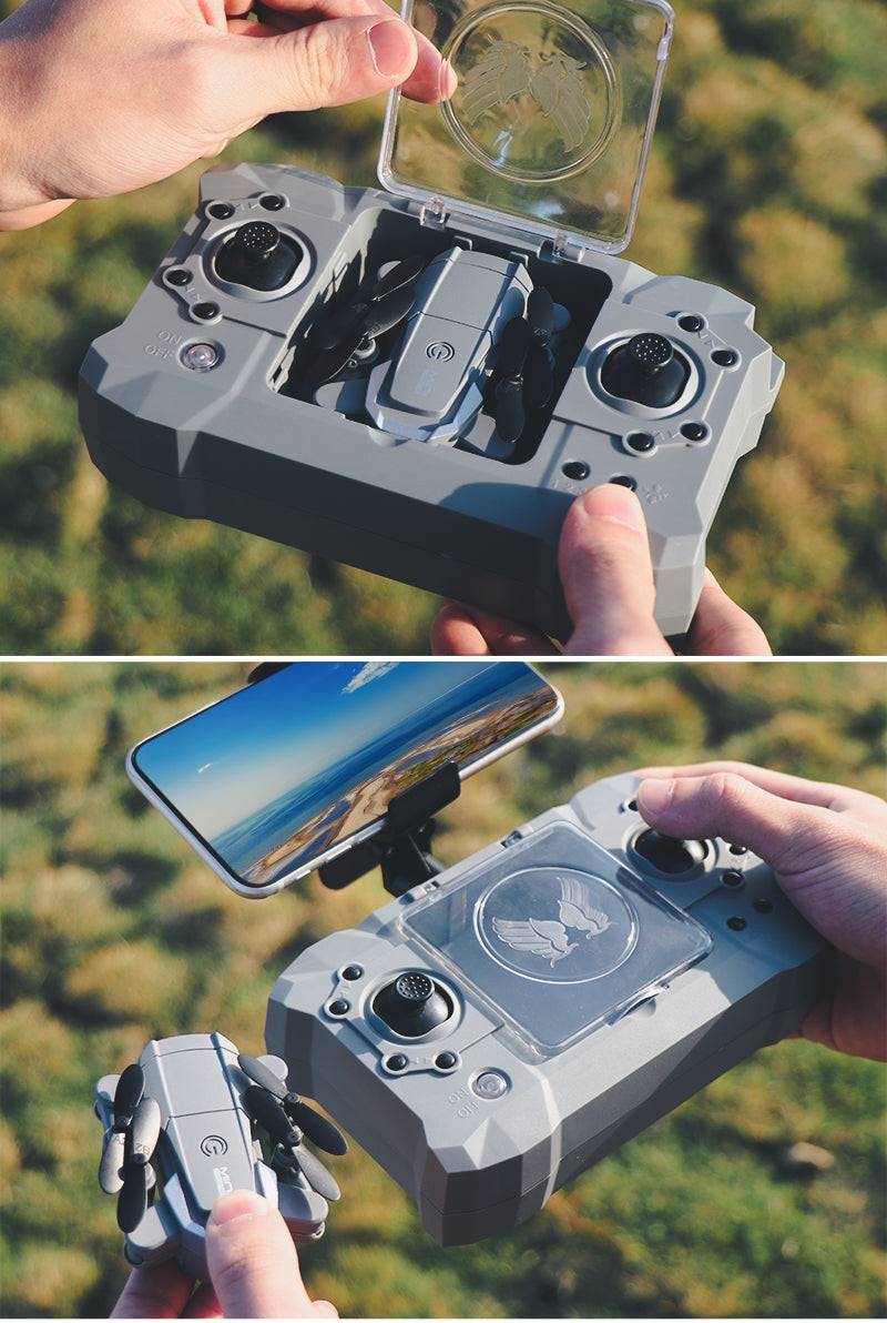 ALDO Creative Arts Collectibles Scale Model 10*10*3cm (extended) 7.5*6*3cm (folded) / NEW / ABC Quadcopter Professional Drone KY905 4K HD Camera, GPS WIFI FPV Vision Foldable RC  Aircraft