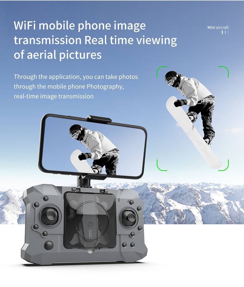 ALDO Creative Arts Collectibles Scale Model 10*10*3cm (extended) 7.5*6*3cm (folded) / NEW / ABC Quadcopter Professional Drone KY905 4K HD Camera, GPS WIFI FPV Vision Foldable RC  Aircraft