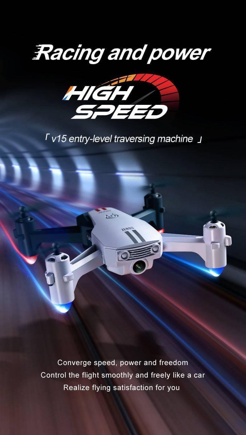 ALDO Creative Arts Collectibles Scale Model 14.5*12.5*4 cm / NEW / ABC V15 4k Professional Drone With 1080P HD Dual Camera RC 200 Meters Quadcopter Aircraft
