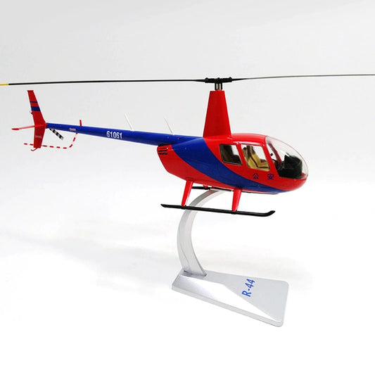 ALDO Creative Arts Collectibles Scale Model 18.89x16.33x10.23inch / NEW / Diecast metal Robinson R44 Helicopter Deck Top Diecast Metal Model Aircraft