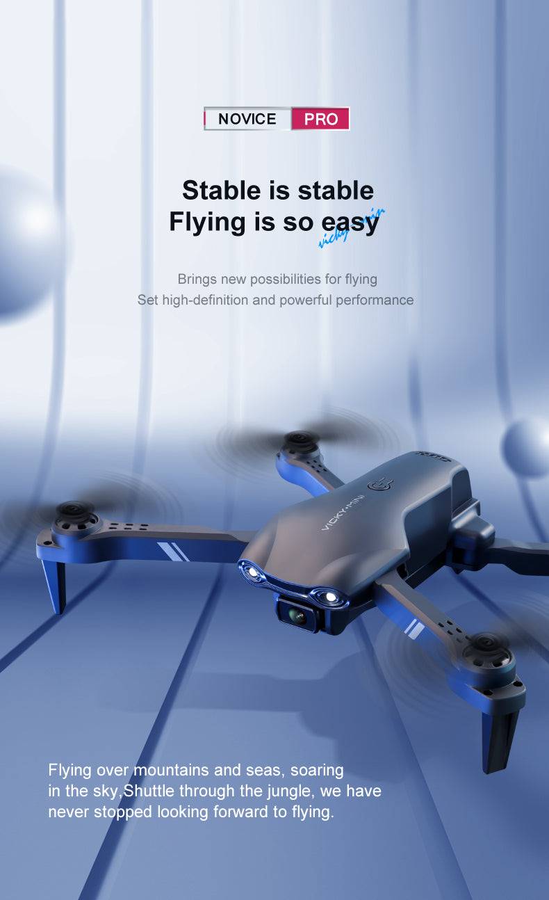ALDO Creative Arts Collectibles Scale Model 25*20*5cm the arm is not folded/13*8*5cm (double arms folded / NEW / ABC Drone V13  Black 4K UHD,6K UHD Camera Wi-Fi FPV Dual Camera Foldable Quadcopter Real-time Transmission Aircraft
