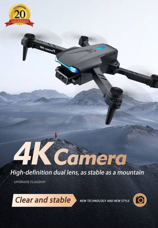 ALDO Creative Arts Collectibles Scale Model 25*20*5cm the arm is not folded/13*8*5cm (double arms folded / NEW / ABC FPV Wi-Fi S89 Pro Drone Black With 1080P 1B Professional HD Dual Camera  Aircraft Foldable Quadcopter Aircraft