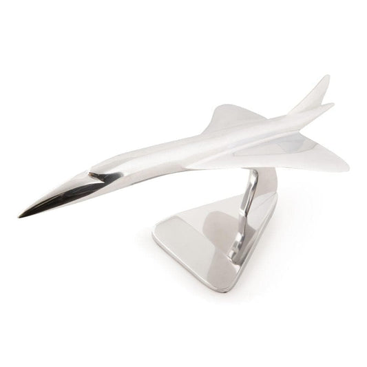 ALDO Creative Arts> Collectibles >Scale Model Airplane Concorde  British Airways and Air France Deck Top Aluminum Model