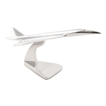 ALDO Creative Arts> Collectibles >Scale Model Airplane Concorde  British Airways and Air France Deck Top Aluminum Model