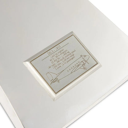 ALDO Creative Arts> Collectibles> Scale Model Airplane Dakota Douglas DC-3  Plane Deck Top Aluminum Model