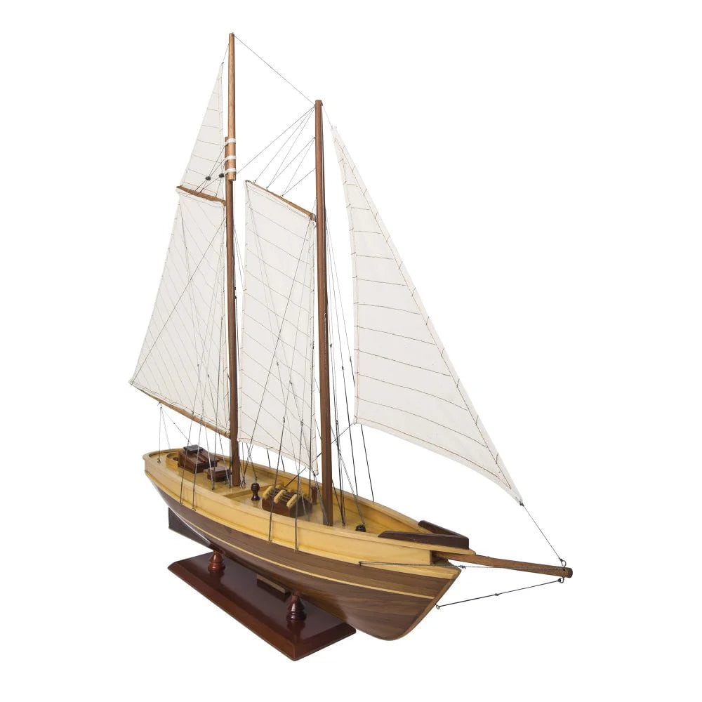 ALDO Creative Arts> Collectibles >Scale Model America's Cup America Racing Yacht Sailboat Wood Model by Authentic Models
