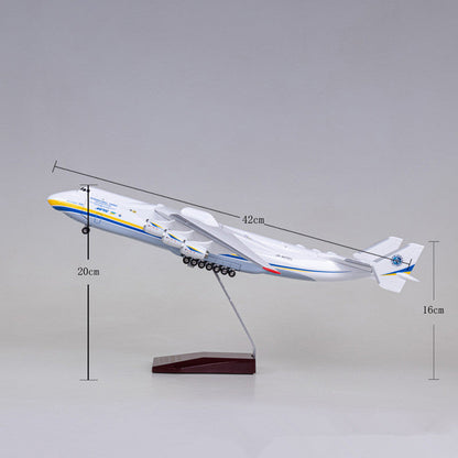 ALDO Creative Arts Collectibles Scale Model Antonov AN-225 AN225 Mriya Transport Aircraft Airplane