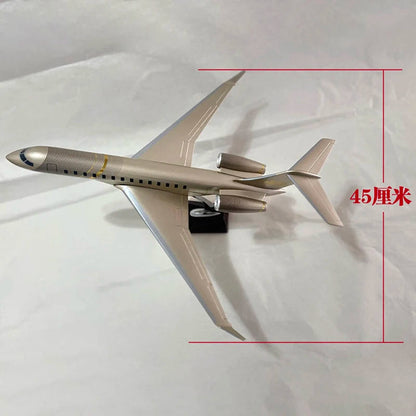 ALDO Creative Arts Collectibles Scale Model Bombardier Global 7500 Diecast  Aircraft Airplane Model
