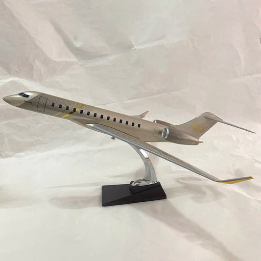 ALDO Creative Arts Collectibles Scale Model Bombardier Global 7500 Diecast  Aircraft Airplane Model