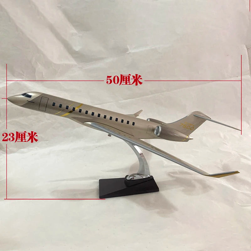ALDO Creative Arts Collectibles Scale Model Bombardier Global 7500 Diecast  Aircraft Airplane Model