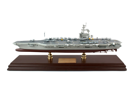 ALDO Creative Arts Collectibles Scale Model George HW Bush Aircraft Carrier CVN77  Ship Model Assembled