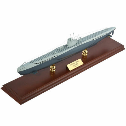 ALDO Creative Arts Collectibles Scale Model German Navy U-Boat Submarine WWII  Wood Model Assembled