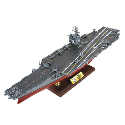 ALDO Creative Arts Collectibles Scale Model length: 50cm/width: 11.5cm/height: 12cm US  Navy  Nuclear Power Aircraft Carrier Enterprise CVN-65  Desk Display Military Ship Diecast Model
