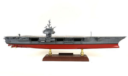 ALDO Creative Arts Collectibles Scale Model length: 50cm/width: 11.5cm/height: 12cm US  Navy  Nuclear Power Aircraft Carrier Enterprise CVN-65  Desk Display Military Ship Diecast Model