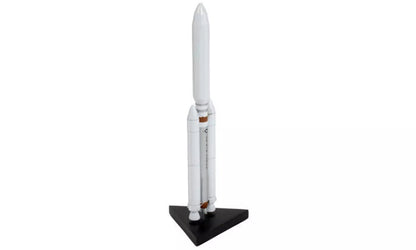 ALDO Creative Arts Collectibles Scale Model Length is 10-7/8" and wingspan is 1-7/8" / NEW / Wood NASA Titan IV Rocket Wood Model Spacecraft Assembled