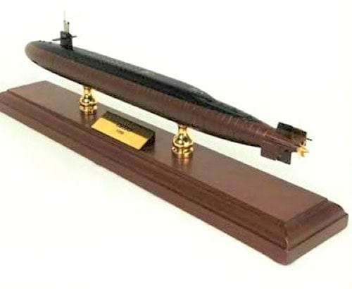 ALDO Creative Arts> Collectibles Scale Model Length is 19.25" and beam is 1.50".  Scale 1/150 / NEW / wood US Navy USS Ohio Sole Class of Ballistic Missile  Submarine  SSBN Model Assembled