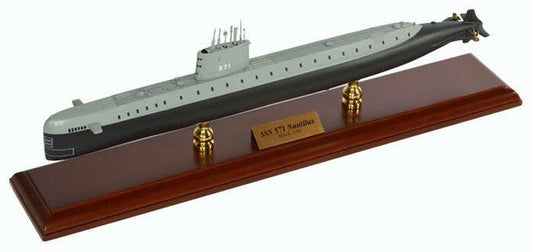 ALDO Creative Arts Collectibles Scale Model Length is 20" and beam is 1.75".5 / NEW / Wood USS Nautilus Submarine SSN 571  Wood Model Assembled