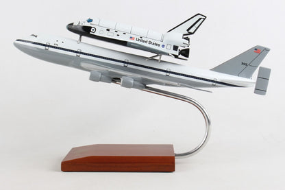 ALDO Creative Arts Collectibles Scale Model NASA Boeing B-747 Carrier With Space Shuttle Endeavour  Model Aircraft