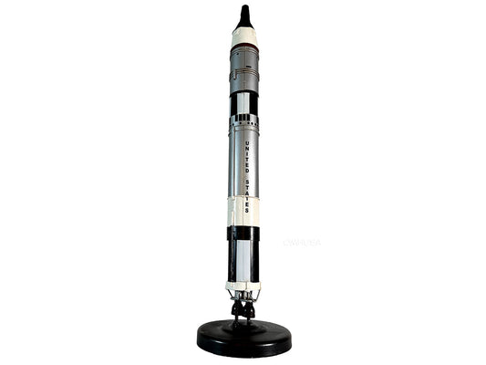 ALDO Creative Arts Collectibles Scale Model NASA Gemini Titan Rocket Wood Metal Model Spacecraft