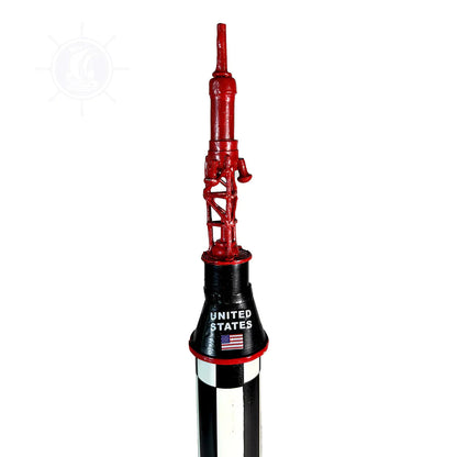 ALDO Creative Arts Collectibles Scale Model NASA Mercury Redstone Launch Rocket for Manned Spacecraft Model