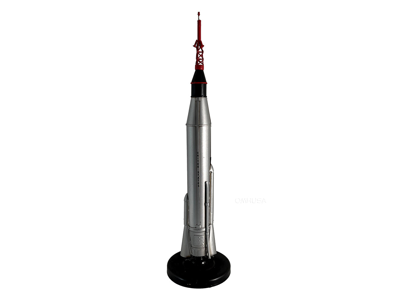 ALDO Creative Arts Collectibles Scale Model NASA Metal Mercury Atlas Rocket Display Model Spacecraft Model