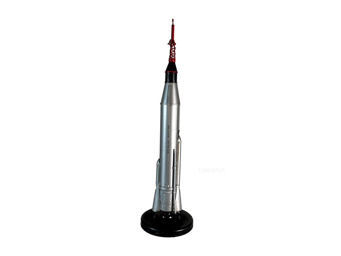 ALDO Creative Arts Collectibles Scale Model NASA Metal Mercury Atlas Rocket Display Model Spacecraft Model