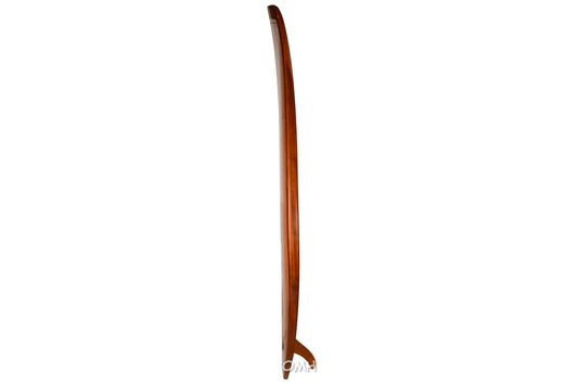 ALDO Creative Arts Collectibles Scale Model Real Fully Functional Paddle Board in Classic Cedarwood Real Wood 11feet with 1 fin