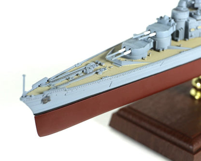 ALDO Creative Arts Collectibles Scale Model Royal Navy  Battleship Hood Desk Display WWII Ship Diecast Model