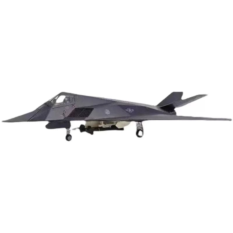 ALDO Creative Arts Collectibles Scale Model United States Airforce Airplane  F117 Nighthawk Stealth Fighter  Diecast Model Aircraft