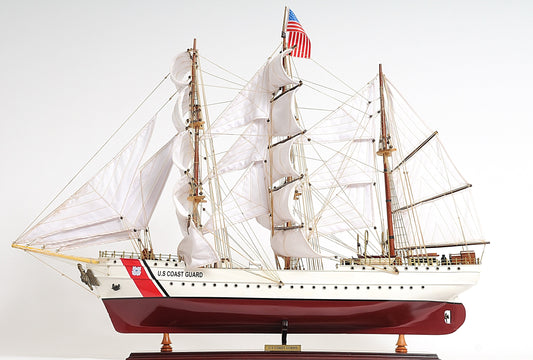 ALDO Creative Arts Collectibles Scale Model US. Coast Guard Eagle E.E.  Exclusive Edition Sailboat Wood Model Assembled