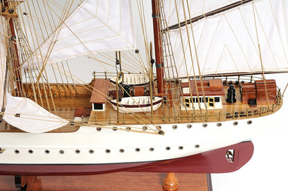 ALDO Creative Arts Collectibles Scale Model US. Coast Guard Eagle E.E.  Exclusive Edition Sailboat Wood Model Assembled