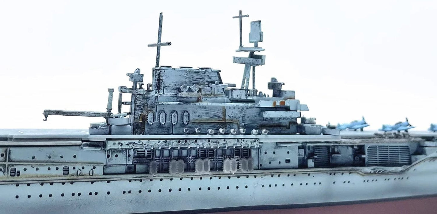 ALDO Creative Arts >Collectibles> Scale Model US Navy CV-5 Yorktown Military Aircraft Carrier Alloy  Model Assembled
