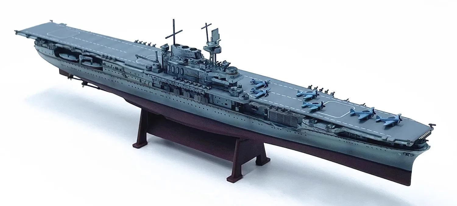 ALDO Creative Arts >Collectibles> Scale Model US Navy CV-5 Yorktown Military Aircraft Carrier Alloy  Model Assembled